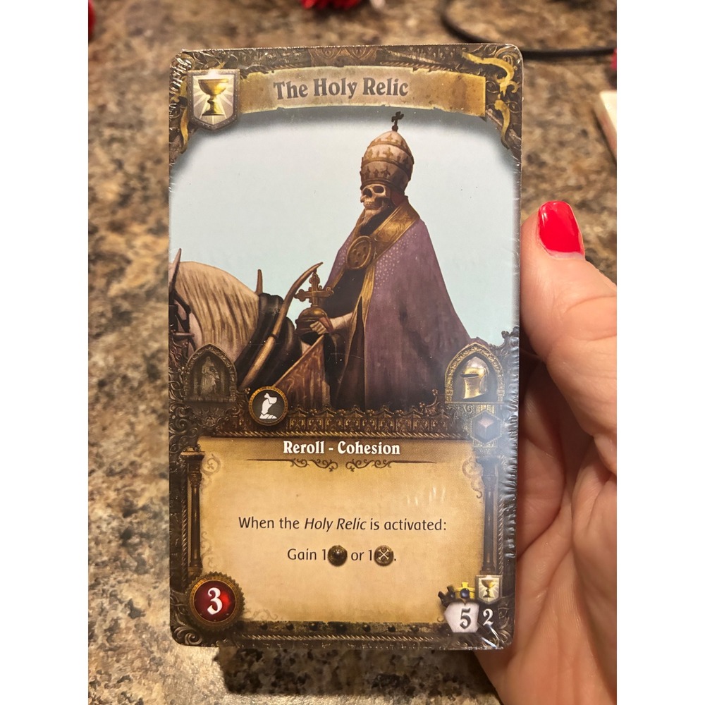 Joan of Arc Board Game Reliquary Expansion Card Pack Factory Sealed Mythic Games